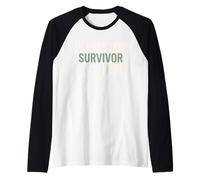 Recuperación de la depresión Viaje de curación Progreso de Salud Mental Camiseta Manga Raglan