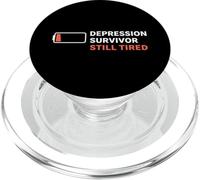 Recuperación de la depresión Viaje de curación Progreso de Salud Mental PopSockets PopGrip para MagSafe