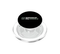 Recuperación de la depresión Viaje de curación Progreso de Salud Mental PopSockets PopGrip para MagSafe