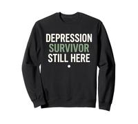 Recuperación de la depresión Viaje de curación Progreso de Salud Mental Sudadera