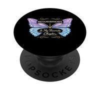 Recuperación de Salud Mental Efecto Mariposa Trauma Curación PopSockets PopGrip Adhesivo