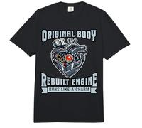 Recuperación de superviviente de cirugía a corazón Abierto Comfort Colors Adult Heavyweight T-Shirt