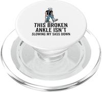 Recuperación de Tobillo Roto Recuperarse Pronto Cirugía de Tobillo Lesión PopSockets PopGrip para MagSafe