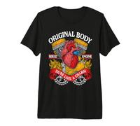 Recuperación de un superviviente de un trasplante a corazón Camiseta Premium