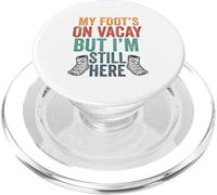 Recuperación del pie Roto Recuperarse Pronto Cirugía de pie Lesión PopSockets PopGrip para MagSafe