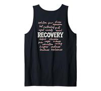 Recuperación Grunge Sobriedad Motivacional Fuerza Sobrio Camiseta sin Mangas