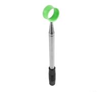 Recuperador de pelotas de golf telescópico de acero inoxidable con mango de goma antideslizante y taza de recogida de doble cara para recuperar pelotas de para peligros de agua (azul 9 pies)