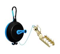 Recuperador de señuelos de, ABS, Carcasa de Polipropileno de Acero Inoxidable con Cuerda de Polietileno de 10 pies, Dispositivo de Rescate de tracción para recuperación de Aparejos, al