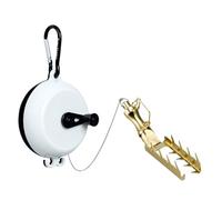 Recuperador de señuelos de, ABS, Carcasa de Polipropileno de Acero Inoxidable con Cuerda de Polietileno de 10 pies, Dispositivo de Rescate de tracción para recuperación de Aparejos, al