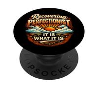 Recuperando el perfeccionista Divertido Es lo Que es, Simplemente relájate PopSockets PopGrip Adhesivo