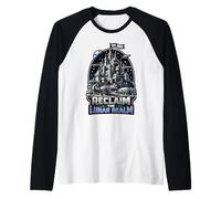 Recuperar el Reino Lunar EST. 2028 Camiseta Manga Raglan