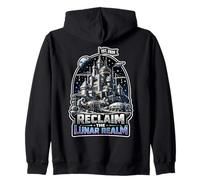 Recuperar el Reino Lunar EST. 2028 Sudadera con Capucha