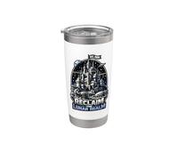 Recuperar el reino lunar EST. 2028 Vaso térmico de acero inoxidable de doble pared
