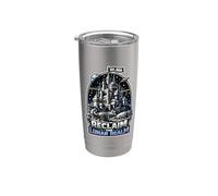 Recuperar el reino lunar EST. 2028 Vaso térmico de acero inoxidable de doble pared