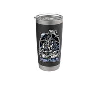 Recuperar el reino lunar EST. 2028 Vaso térmico de acero inoxidable de doble pared