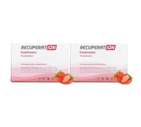 RECUPERATION - Pack 2 Probiótico Lactobacillus Rhamnosus GG + Zinc | Flora Intestinal, Sistema Inmunitario, Sin Gluten ni Lactosa, Probióticos Niños y Adultos, 10 Sticks | Sabor Fresa
