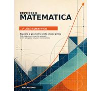 Recupero Matematica - 1° Liceo Scientifico: Algebra e geometria della classe prima con test diagnostico, esercizi graduati, errori spiegati e soluzioni commentate