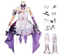 Recuriey Honkai Star Rail Cosplay Costume Castorice Suit Anime Game Cosplay Costume, Suitable for Anime Expo, Cosplay Activity, Party, Halloween,Castorice,3XL