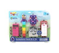 Recursos De Aprendizaje Numberblocks Amigos Seis A Diez Figuras De Juego
