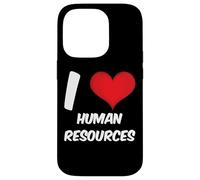 Recursos Humanos de Red Heart, me Encanta RRHH Carcasa para iPhone 14 Pro