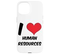 Recursos Humanos de Red Heart, me Encanta RRHH Carcasa para iPhone 15