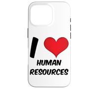 Recursos Humanos de Red Heart, me Encanta RRHH Carcasa para iPhone 16 Pro
