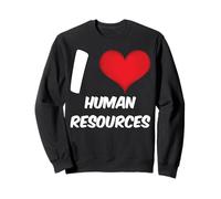 Recursos Humanos de Red Heart, me Encanta RRHH Sudadera