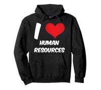 Recursos Humanos de Red Heart, me Encanta RRHH Sudadera con Capucha