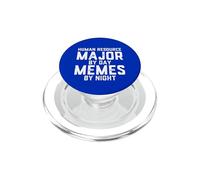 Recursos Humanos Major by Day Memes Noche Empleos de Recursos Humanos PopSockets PopGrip para MagSafe