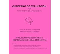 Recursos humanos y responsabilidad social corporativa (Técnico Superior en Administración y Finanzas | 30 alumnos)
