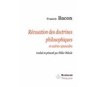 Récusation Des Doctrines Philosophiques (ebook)