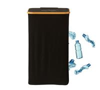Recycling Bin For Kitchen - Oxford Cloth Waterproof Sealing Garbage Can | Reusable Built-In Bag Recycling Storage Bin | Large Capacity Waste Organizer For Home Kitchen Office Garage Dorm Bathroom