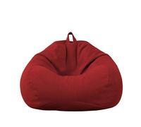 (red 80x90cm)Brand New Extra Large Bean Bag Chairs Couch Sofa Cover Indoor Lazy Lounger For Adults Kids Hotsale!
