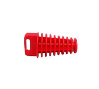(Red)Air Bleeder Rubber Exhaust Wash Plug Tail Pipe for Motorcycle Muffler Dirt Bike - Efficient and