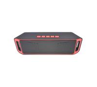 (Red)Altavoz Bluetooth Moda Simple Clásico Hogar Exterior Portátil Coche Inalámbrico
