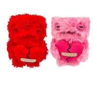(Red and Pink) Fuggler-Funny Ugly-Monsters Doll Cartoon Cute Shape Plush Doll for Men Women