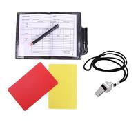 Red and Yellow Cards - Juego de tarjetas de árbitro de fútbol y voleibol, equipo de árbitro, tarjetas amarillas y rojas, juego de tarjetas de árbitro de fútbol