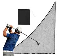 Red antideriva Golf - Red de entrenamiento de golf al aire libre 2,1 m x 2,1 m, de deporte para práctica swing para jugadores principiantes y confirmados en interiores exteriores