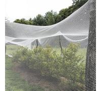 Red antigranizo para árboles frutales y jardines, 2 x 50 m, resistente a los rayos UV, resistente al envejecimiento, malla de protección de cultivos para agricultura y huertos