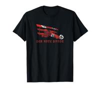 Red Baron Triplane - Camiseta de regalo con efecto desgastado Camiseta