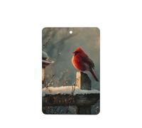 Red Bird Ion The Wooden Sign Dreamy - Ambientadores para coche, 4 tarjetas perfumadas colgantes, tarjetas perfumadas para coche, tabletas de aromaterapia