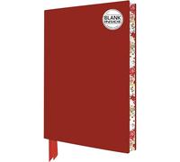 Red Blank Artisan Notebook (Flame Tree Journals)