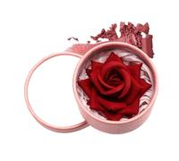 Red Blush Cosmetic, Long Lasting Rose Face Tool, Flower Blusher with Sturdy Formula, Beauty Care System with Smart Design, Smooth Radiant Finish Aid, Essential Makeup Companion for Women Girls