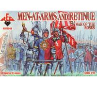 Red Box RB72040 - 1:72 War Of The Roses 1. Men-At-Arms & Retinue - Nuevo
