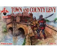 Red Box RB72041 - 1:72 Ciudad & País Levy , War Of The Roses 2 - Nuevo