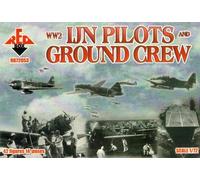 Red Box RB72053 - 1:72 WW2 Ijn Pilotos And Ground Tripulación - Nuevo