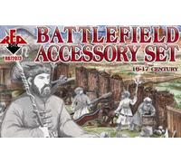 Red Box RB72073 - 1:72 Battlefield Accesorio Set, 16th-17th Ciento - Nuevo