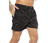 RED BRIDGE Bañador Shorts de natación Pantalones Cortos de baño de Secado rápido Negro S