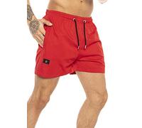 RED BRIDGE Bañador Shorts de natación Pantalones Cortos de baño de Secado rápido Rojo M