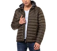 RED BRIDGE Chaqueta acolchada Hombre Bomber de entretiempo Verde M